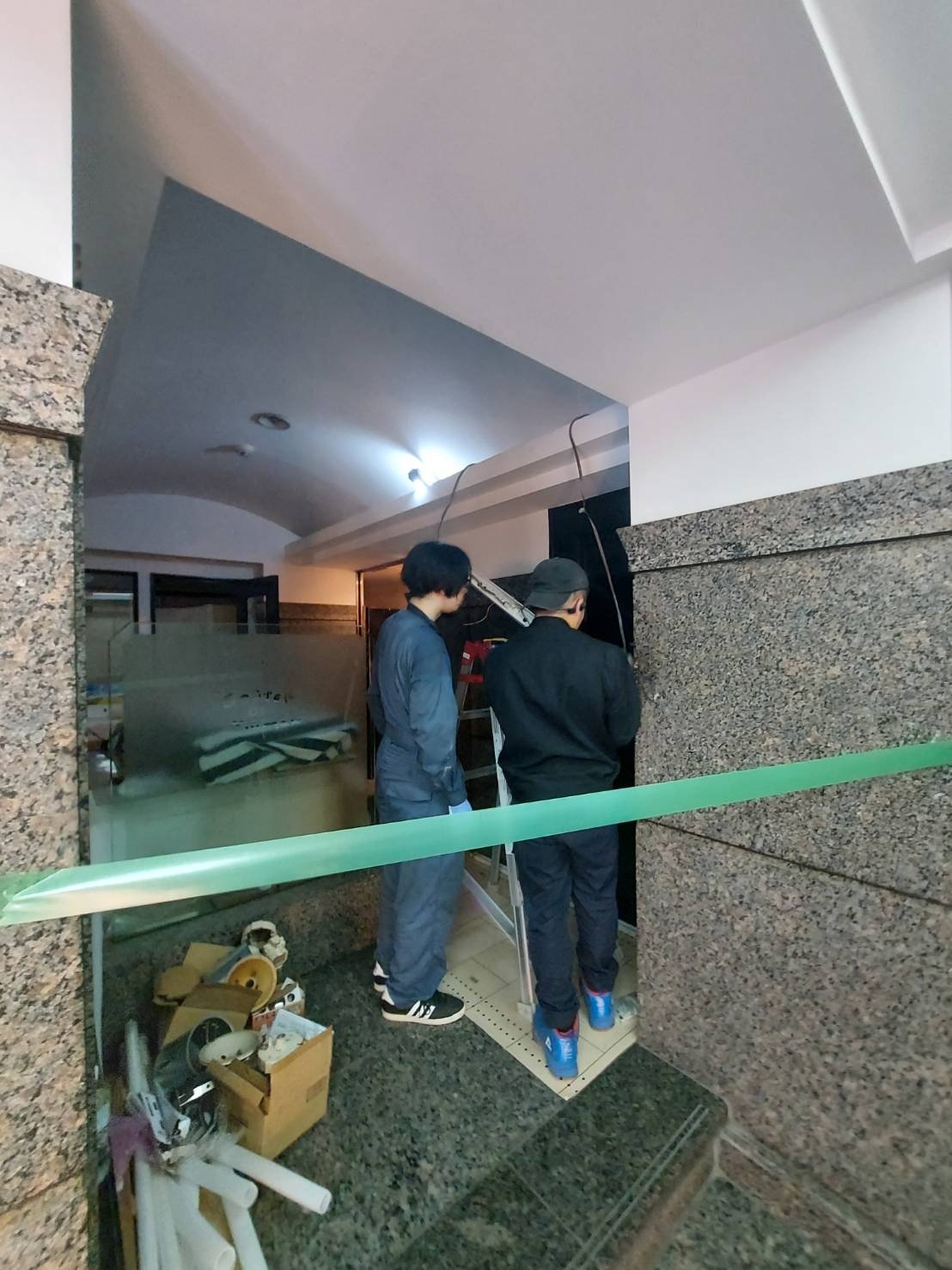 港区ビル LED照明工事 (3)